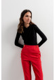 PANTALON BOTONES ROJO