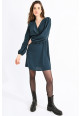 VESTIDO NUDO VERDE MOLLY BRACKEN